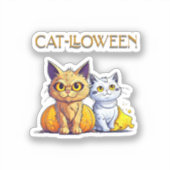 Sticker Chat Halloween (Recto)
