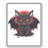 STICKER CHAT HALLOWEEN (Devant)