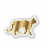 Sticker Chat Or tendance (Devant)