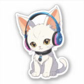 Sticker Chat Purrfect Kawaii (Devant)