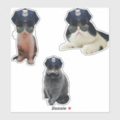 Sticker Chat Sheriff (Feuille)