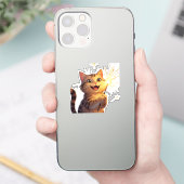 Sticker Chat Sparkler - 4 juillet (Téléphone)