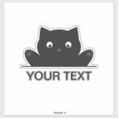 STICKER CHAT SURPRIS (Feuille)