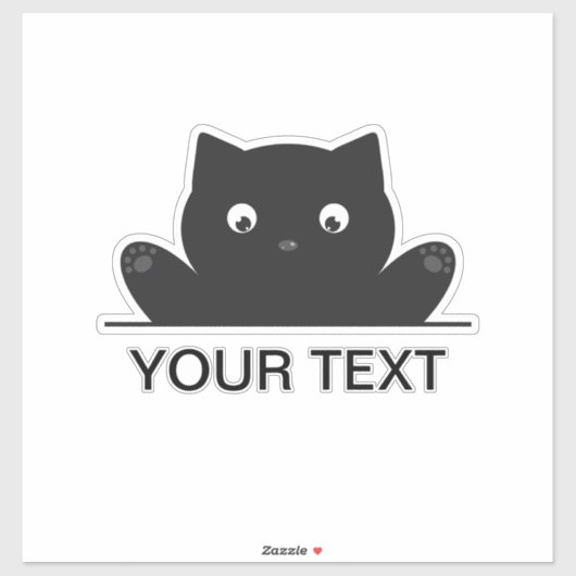 STICKER CHAT SURPRIS (Feuille)