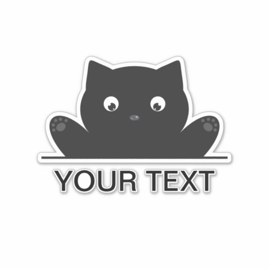 STICKER CHAT SURPRIS (Devant)