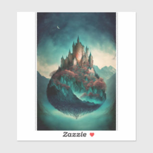 Sticker Château magique de l'Imaginaire