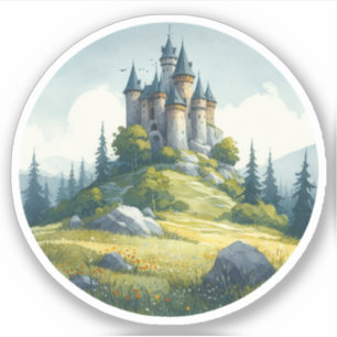 Sticker Château médiéval