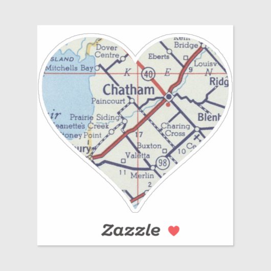 Sticker Chatham ON (Feuille)