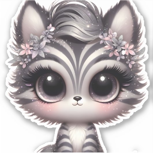 Sticker chaton (Devant)