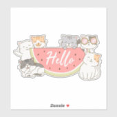 Sticker Chatons (Feuille)
