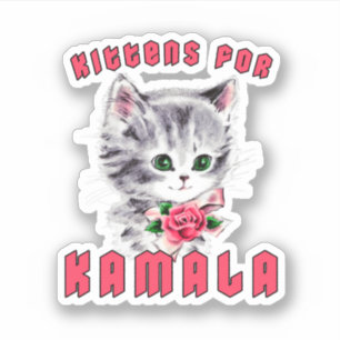 Sticker Chatons pour Kamala