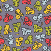 Sticker Chats plus bananes (Devant)