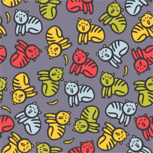 Sticker Chats plus bananes (Devant)