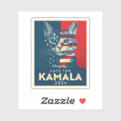 Sticker Chats pour Kamala (Feuille)