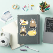 Sticker Chats Super Cute Kawaii (Couverture iPad)