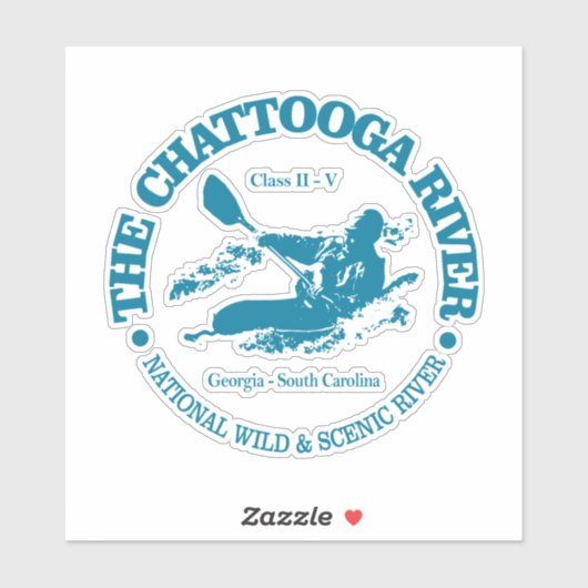 Sticker Chattooga (K2) (Feuille)