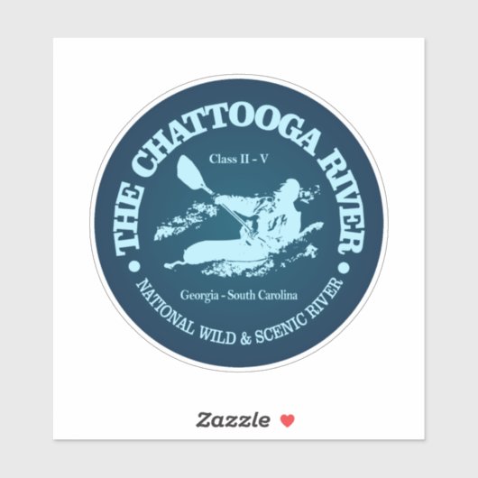 Sticker Chattooga (K2) (Feuille)