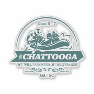 Sticker Chattooga (rafting2)