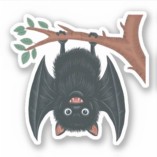 Sticker Chauffage de chauve-souris (Devant)