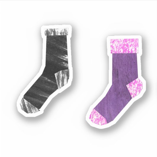 Sticker Chaussettes (Devant)