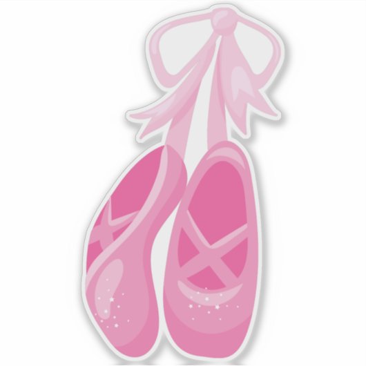 Sticker Chaussures De Ballet, Chaussons De Ballet, Danse D (Devant)