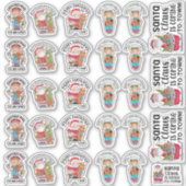 Sticker Chaussures de Noël (Devant)