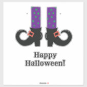 Sticker "Chaussures de sorcières" (Feuille)