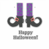 Sticker "Chaussures de sorcières" (Devant)