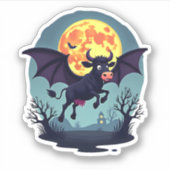 Sticker Chauve-souris à minuit (Devant)