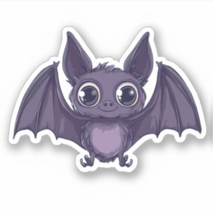 Sticker Chauve-souris d'Halloween