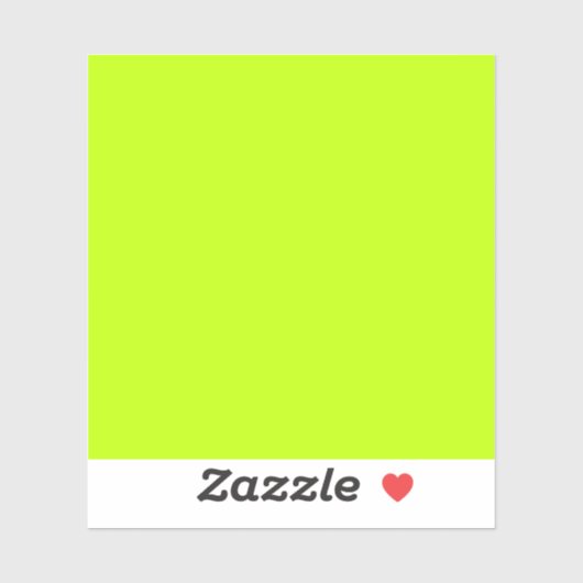 Sticker Chaux amères (couleur solide) (Feuille)