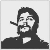 Sticker Che Guevara, Commandante, Révolution, Cuba, La Hav (Devant)
