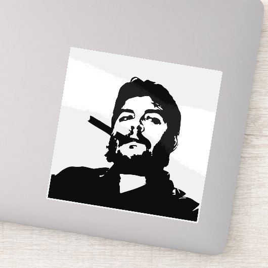 Sticker Che Guevara, Commandante, Révolution, Cuba, La Hav (Détail)