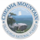 Sticker Cheaha Mountain (Devant)