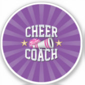 Sticker 'Cheer Coach' (Recto)