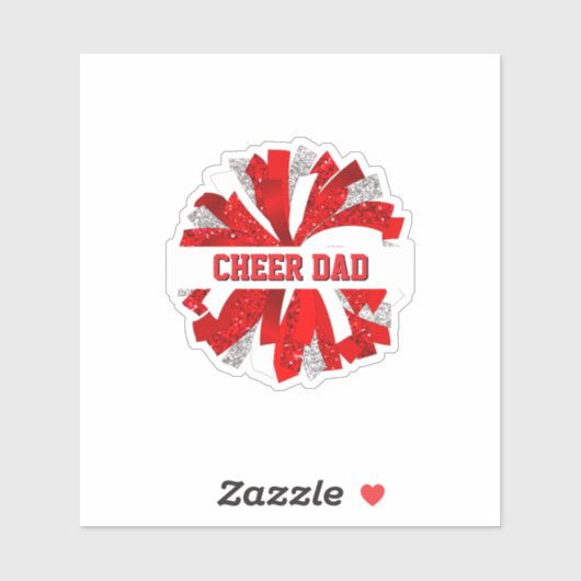 Sticker Cheer papa (Feuille)