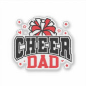 Sticker Cheer papa (Devant)