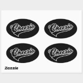 Sticker Cheerio Oval (Feuille)