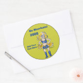 Sticker Cheerled personnalisé 3 (Enveloppe)