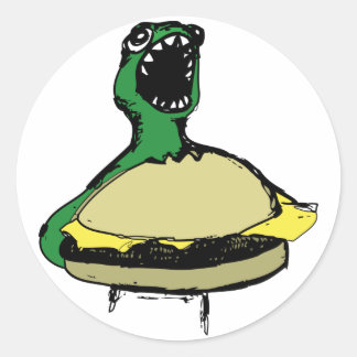 Sticker Cheeseburger