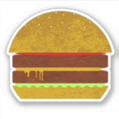 Sticker Cheeseburger Art (Devant)