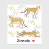 Sticker Cheetah (Feuille)