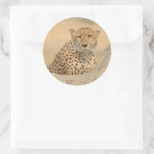 Sticker Cheetah Gaze (Sac)