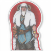 Sticker Chef barbare (Devant)