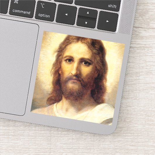 Sticker Chef du Christ par Heinrich Hofmann (Détail)