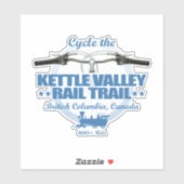 Sticker Chemin de fer Kettle Valley (H2) (Feuille)