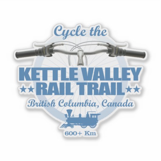 Sticker Chemin de fer Kettle Valley (H2) (Devant)
