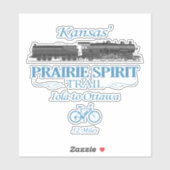 Sticker Chemin de l'esprit des Prairies (RT2) (Feuille)