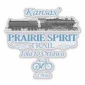 Sticker Chemin de l'esprit des Prairies (RT2) (Devant)