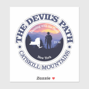 Sticker Chemin des démons (rd2)